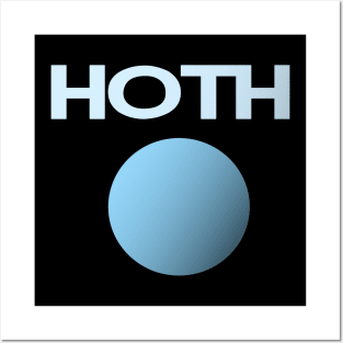 Hoth Posters and Art